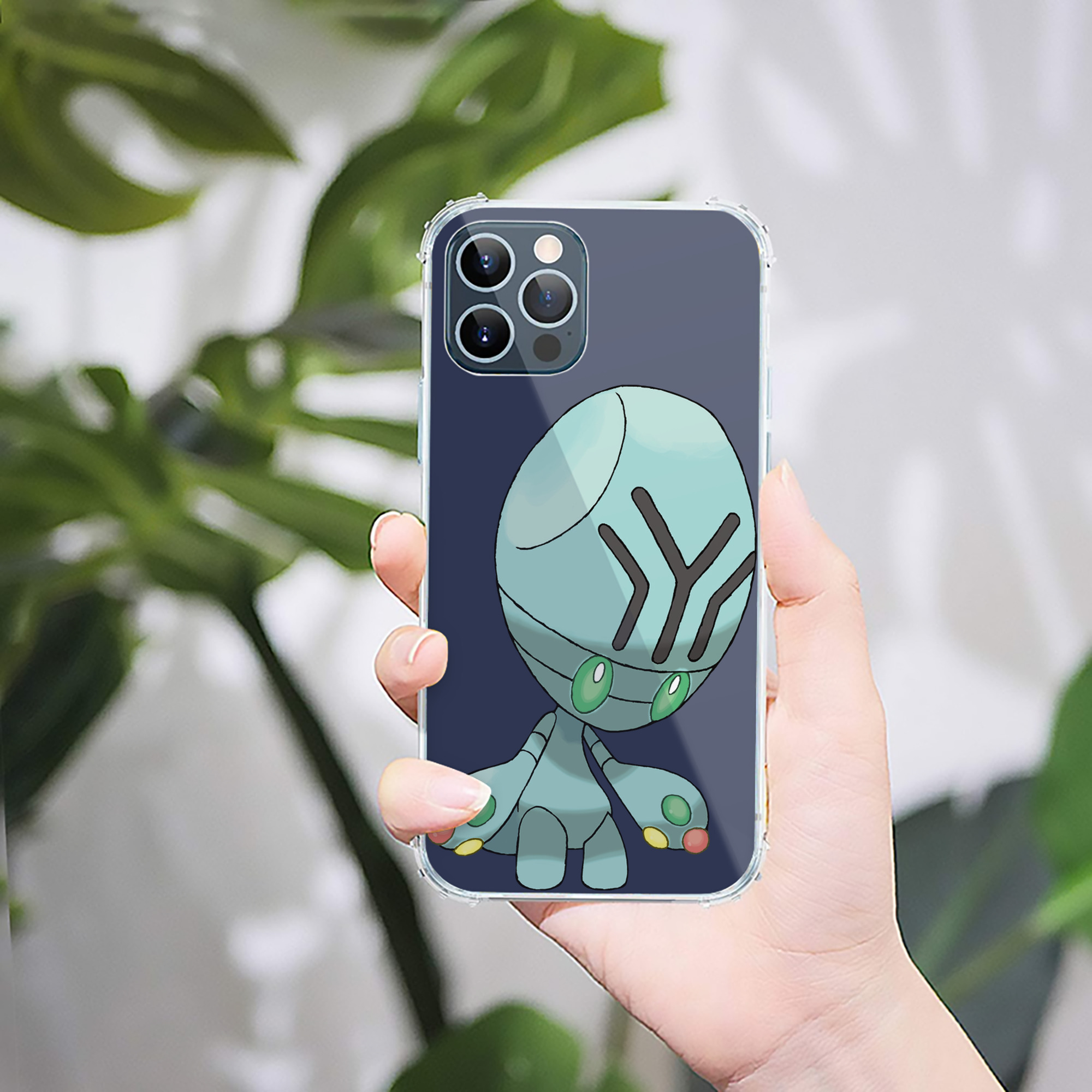 （画像用） ポケットモンスター Pokémon 【iPhone 12シリーズ対応】透明スマホケース（クリアソフトケース）
